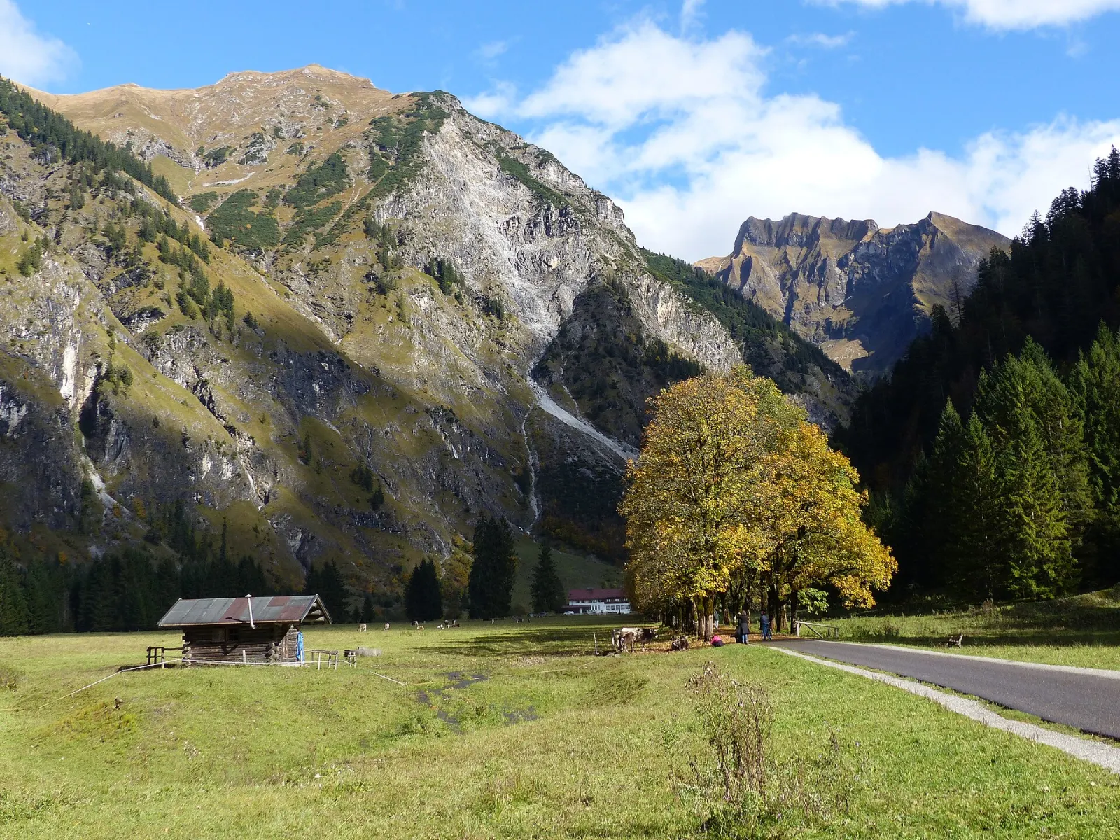 Autumn in the Oytal near Oberstdorf