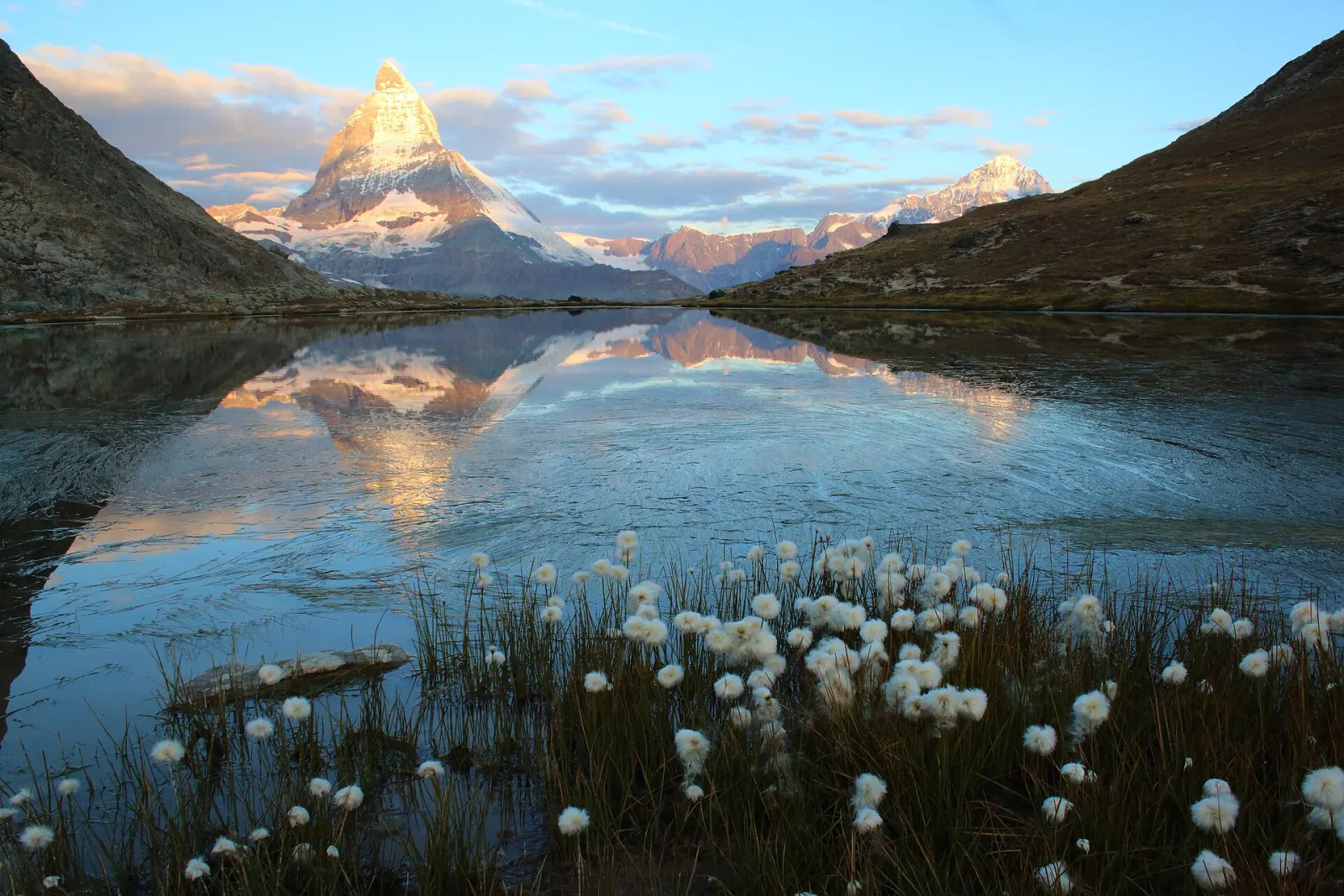 Matterhorn reflected in the Riffelsee