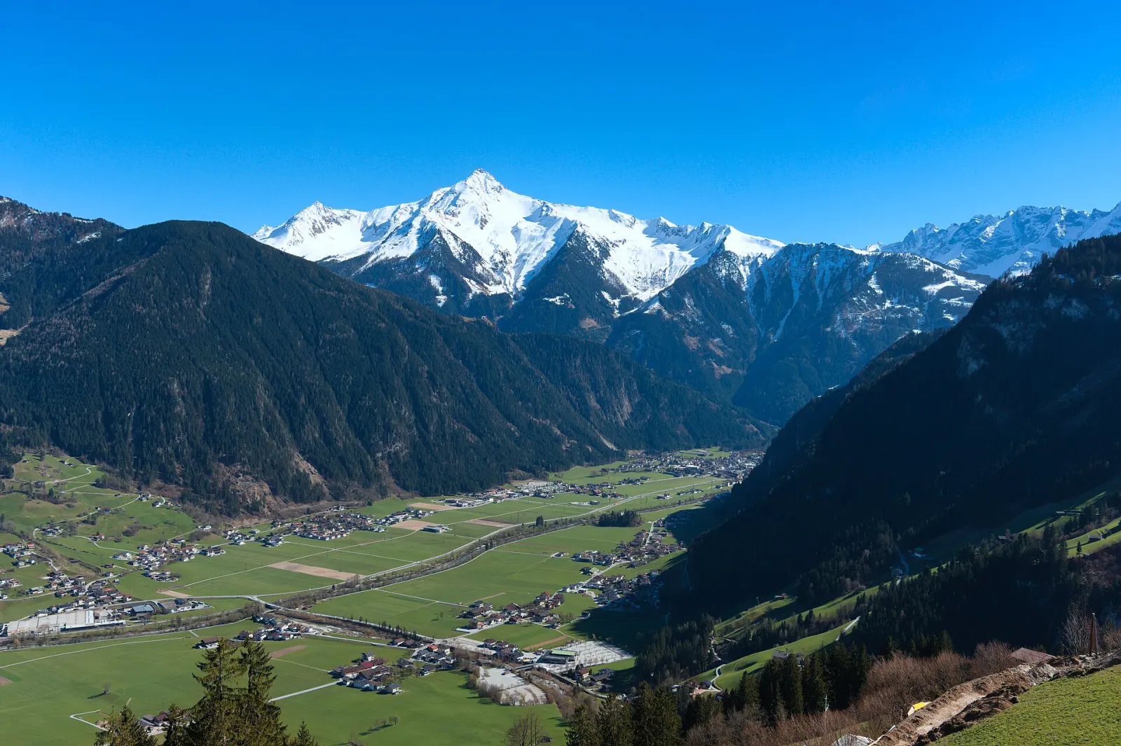 Zillertal valley near Mayrhofen